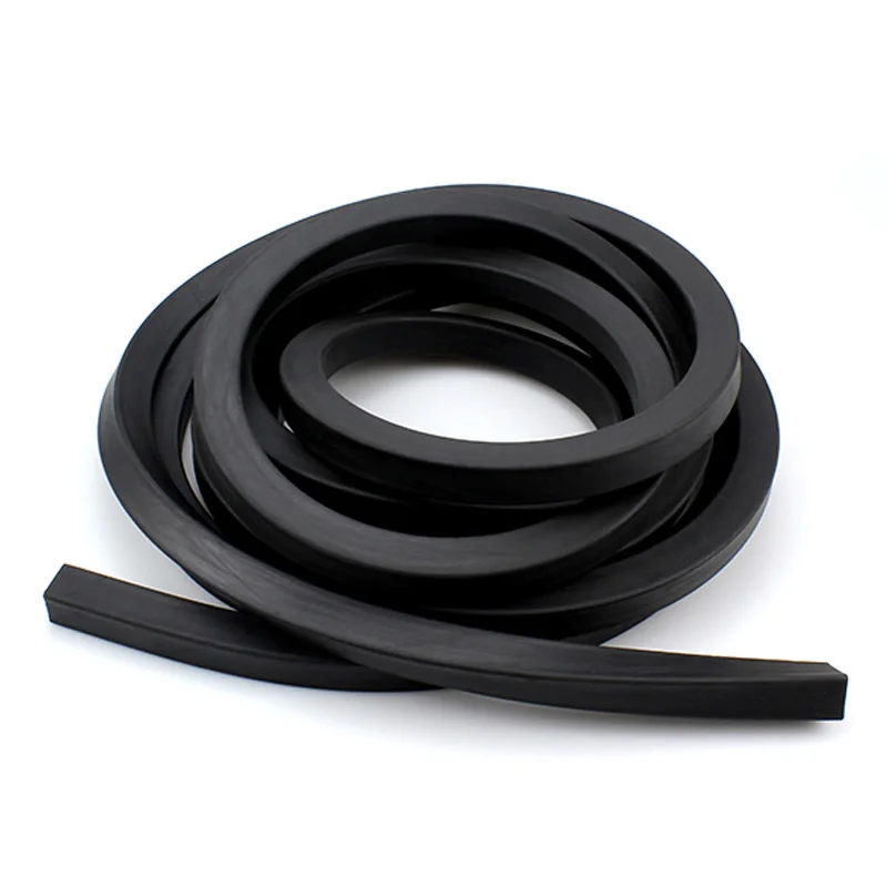 

1Meter Black Square Solid NBR Seal Bars Rubber Sealing Strips Oil Resistance Rope Strip 6~30mm