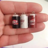 10pcs/Pack Cola Charms for Earring Bracelet Pendant Jewelry Findings Phone Making