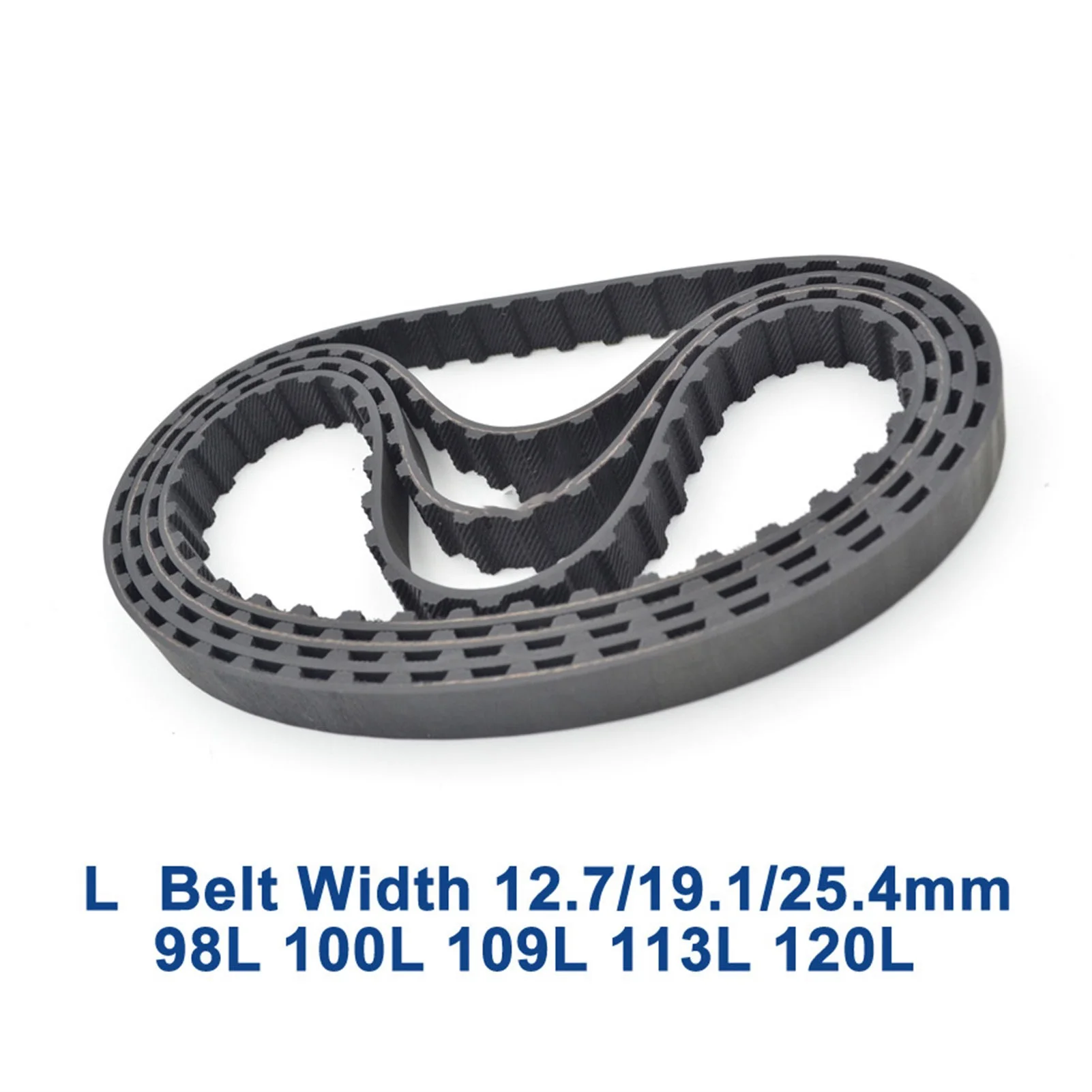 2PCS Trapezoid L Timing Belt, C=98/100/109/113/120, Width 050/12.7mm, 075/19.1mm, 25.4mm, Synchronous Belt, 98L,100L, 109L,113L