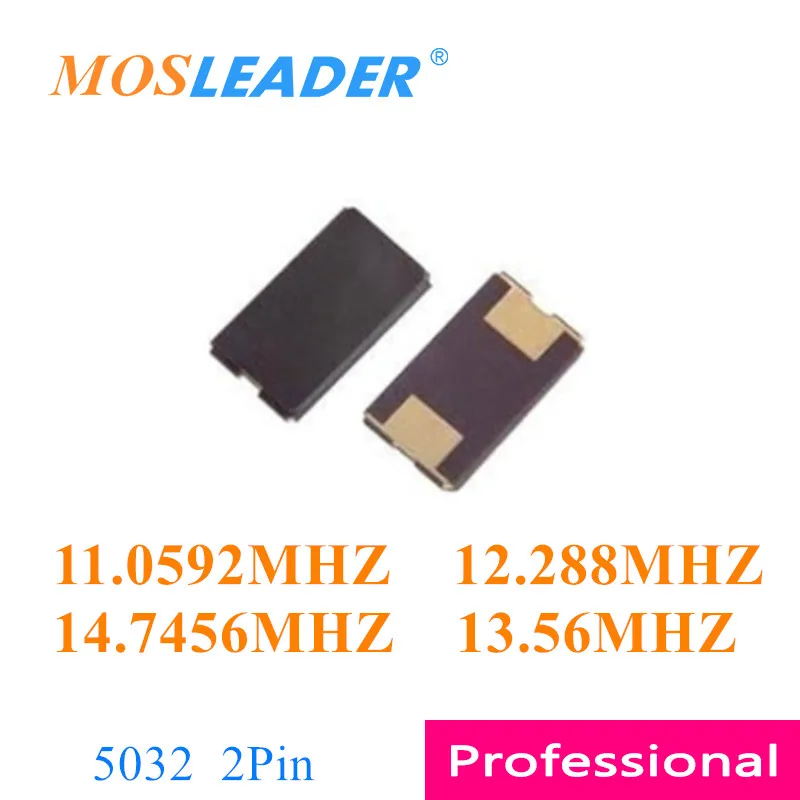 

Mosleade 1000PCS 2P 5032 11.0592MHZ 12.288MHZ 13.56MHZ 14.7456MHZ 11.0592M 12.288M 13.56M 14.7456M Passive crystal oscillator