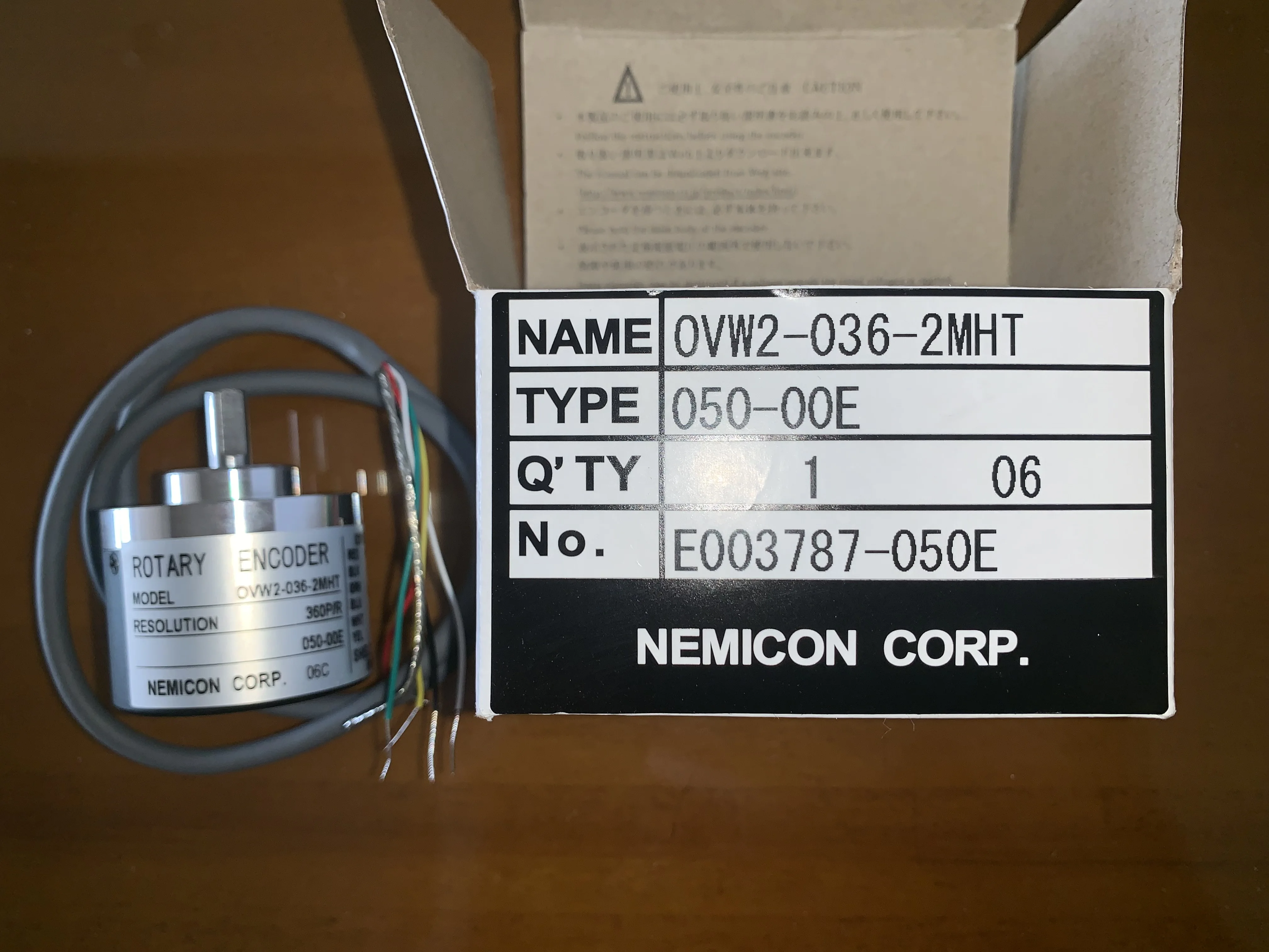 

New original NE MI CON within control incremental encoder pulse 360P OVW2-036-2MHT