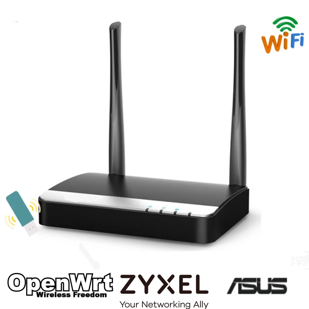 HUASIFEI Wireless Router  300Mbps for e8372/3372 4g 3g usb Mode WiFi Repeater OPENWRT/DDWRT/Padavan/Keenetic omni II Firmware