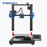 Tronxy 2 in 1 Out XY-2 PRO 2E 2 Extruder Two Colors Head Dual  Printing 3D Printer DIY Kits with Super Silent & High Accuracy