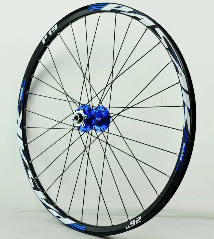 Paire De Roues VTT - 27.5 Pouces - Verrouillage Central 6 Boulons, Compatible Frein à Disque HG/MS/XD