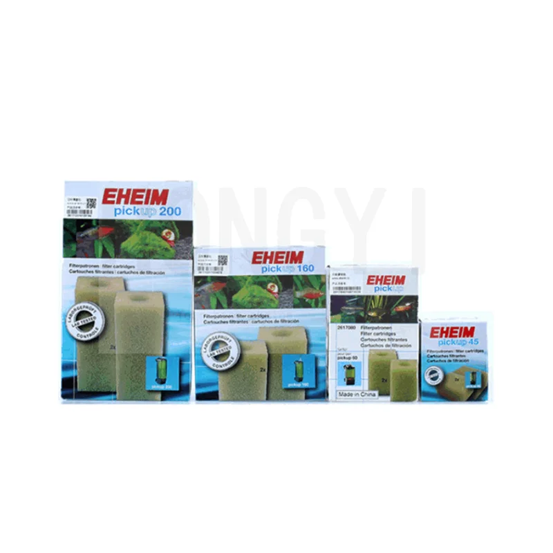 2 pieces/lot EHEIM pickup low water level filter replace the cotton built-in filter special cotton pickup45/60/160/200