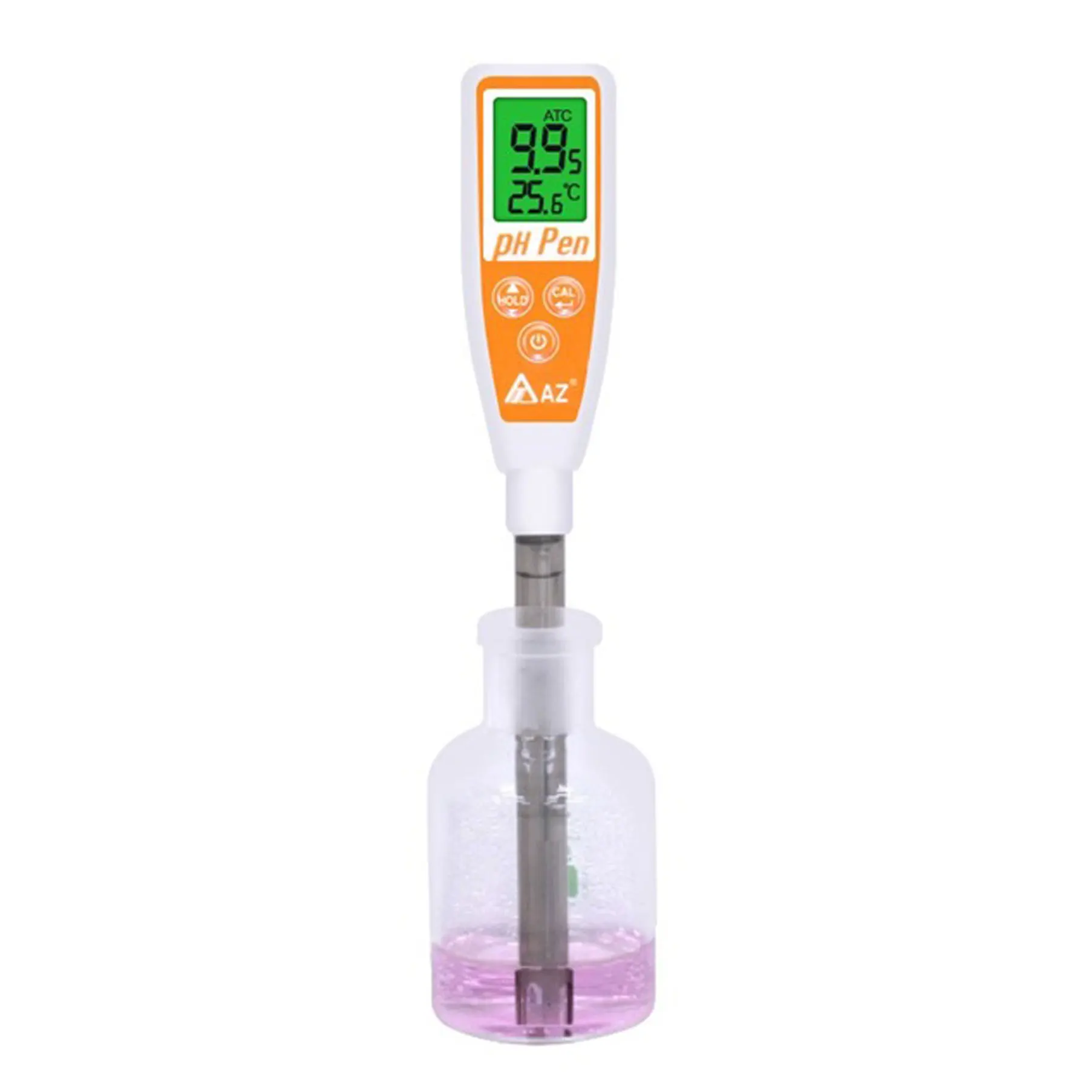 Professional AZ8693 Long Tube Full Glass PH Pen Meter PH Monitor PH Detector Hight resolution 0.01PH