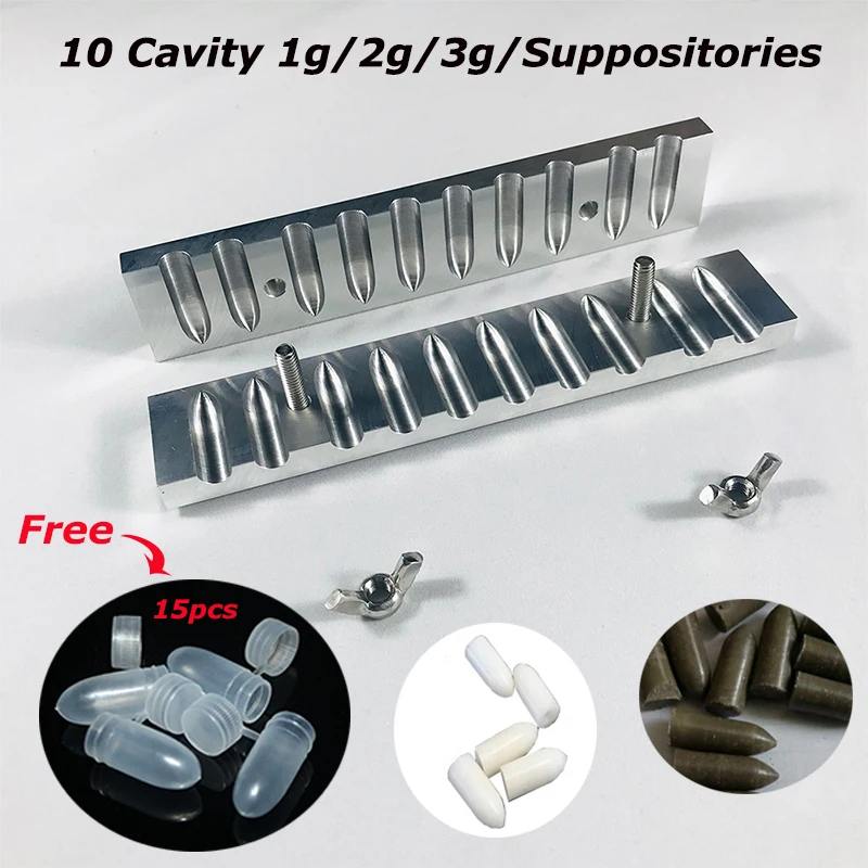 Suppository Teaching And Research Lab Clinic Special Manual Medicine Suppository Mold，Homemade Reusable Suppository Molds