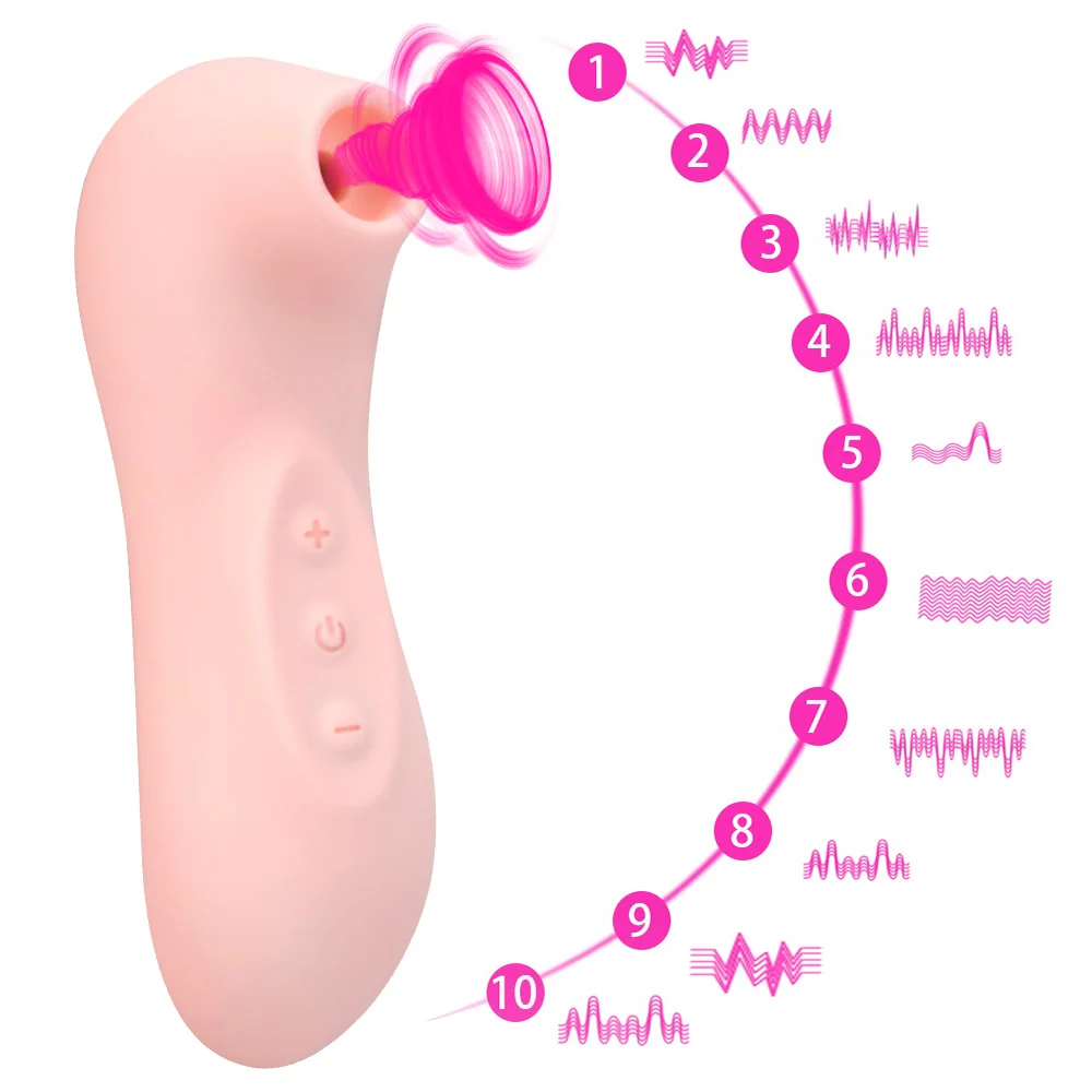 OLO 10 Modes Powerful Vibrating Sucker Vibrator Vacuum Clit Nipple Sucking Stimulator Oral Sex Toys for Women Sex Shop