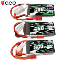 NEW Gens ACE 350mAh 450mAh 800mAh 2200mAh 2S 3S 4S 7.4 11.1V 14.8V 30C 45C Avionics  With T/JSYP Plug