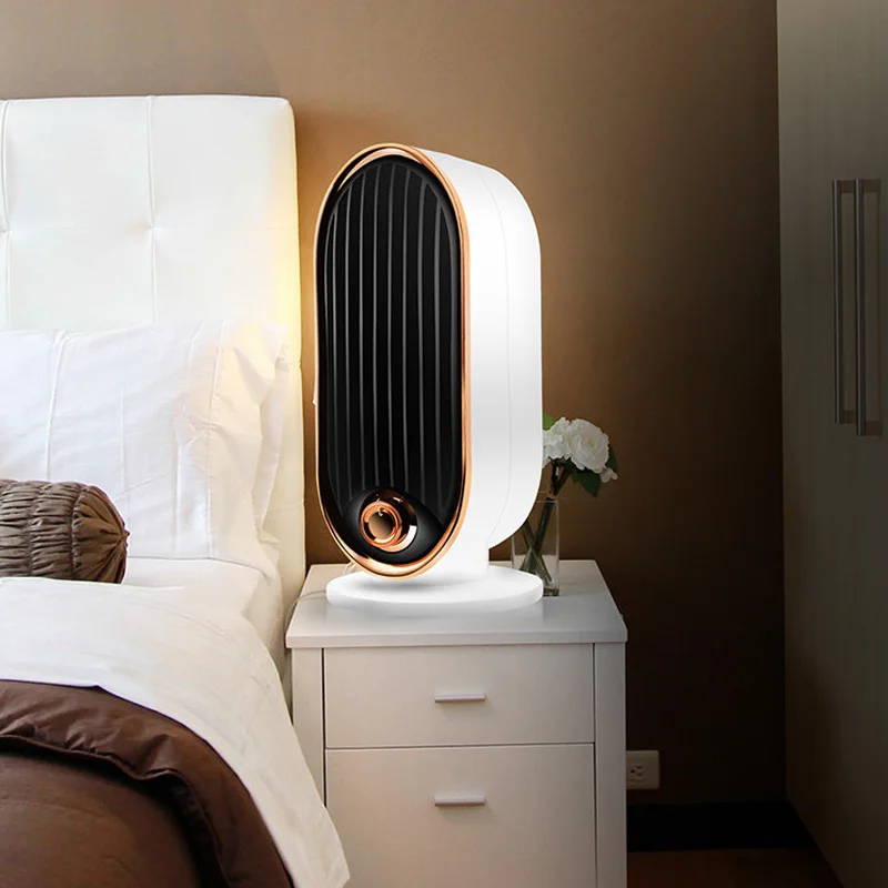 ポータブル電気ファン,700W,家庭およびオフィス用,エアコンヒーター付き,過熱保護,qn24