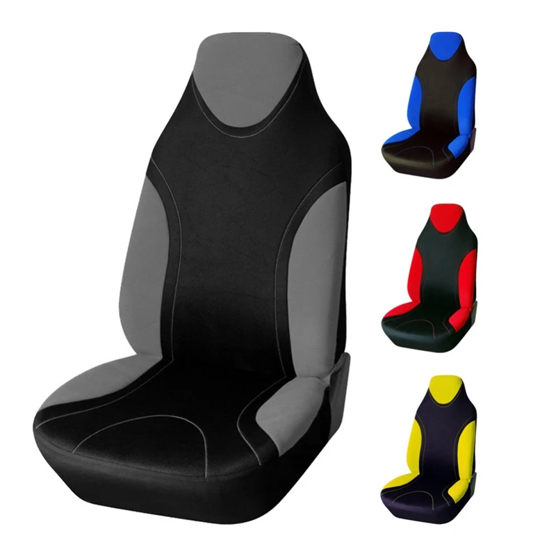 

Classic Car Seat Cover Universal Fit for lada Honda Toyota Interior Accessories Seat Cover 4 Colour Non Detachable Car Headrest