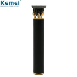 Kemei 1971 Electric Hair Trimmer Rechargeable Cordless For Men Beard Trimmer 0mm Baldheaded Hair Clipper Cutting Machine