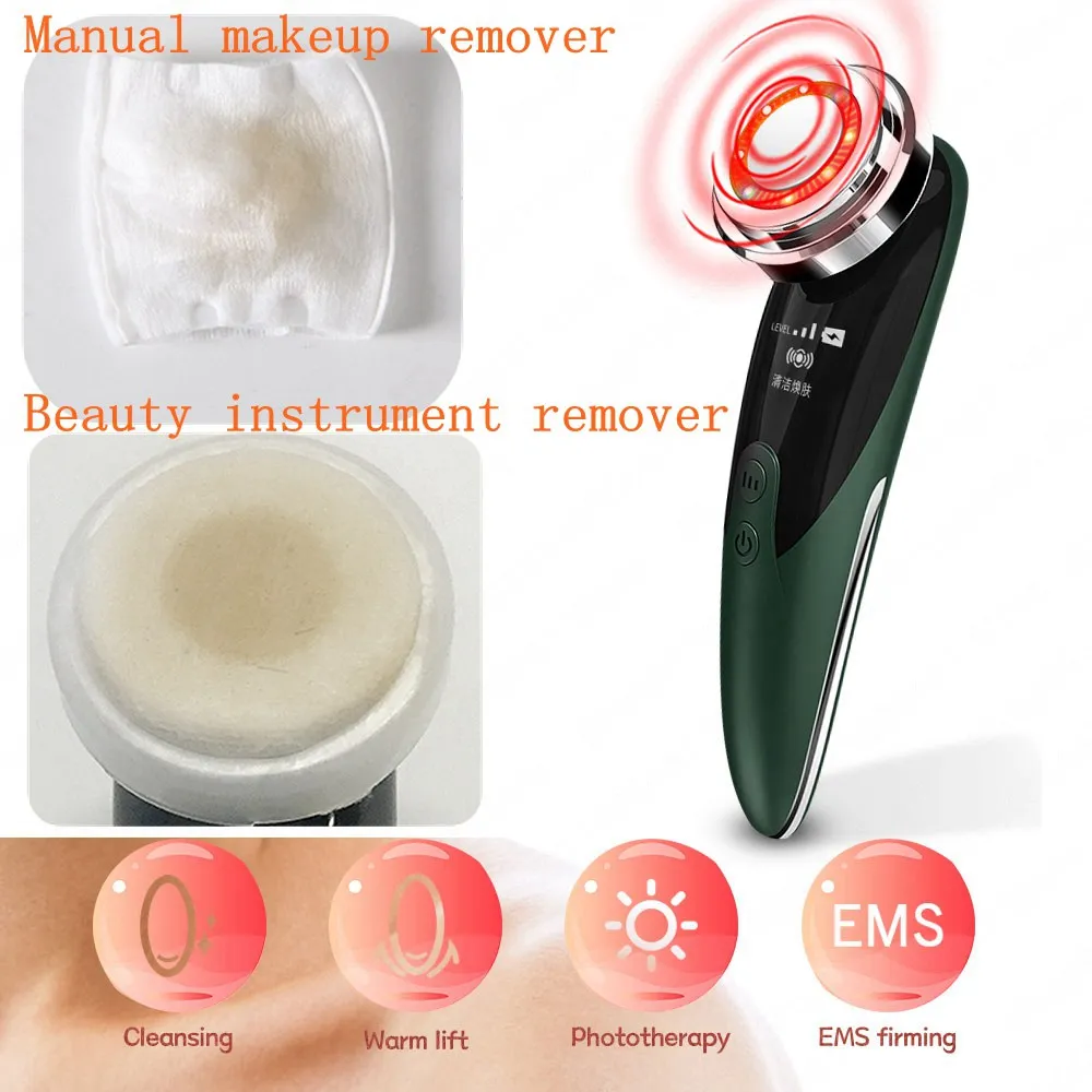 Massager For Face Massagers Microcurrents Facial Radiofrequency Ultrasonic Cleaning Mini Hifu Skin Care Beauty Face Lift Devices