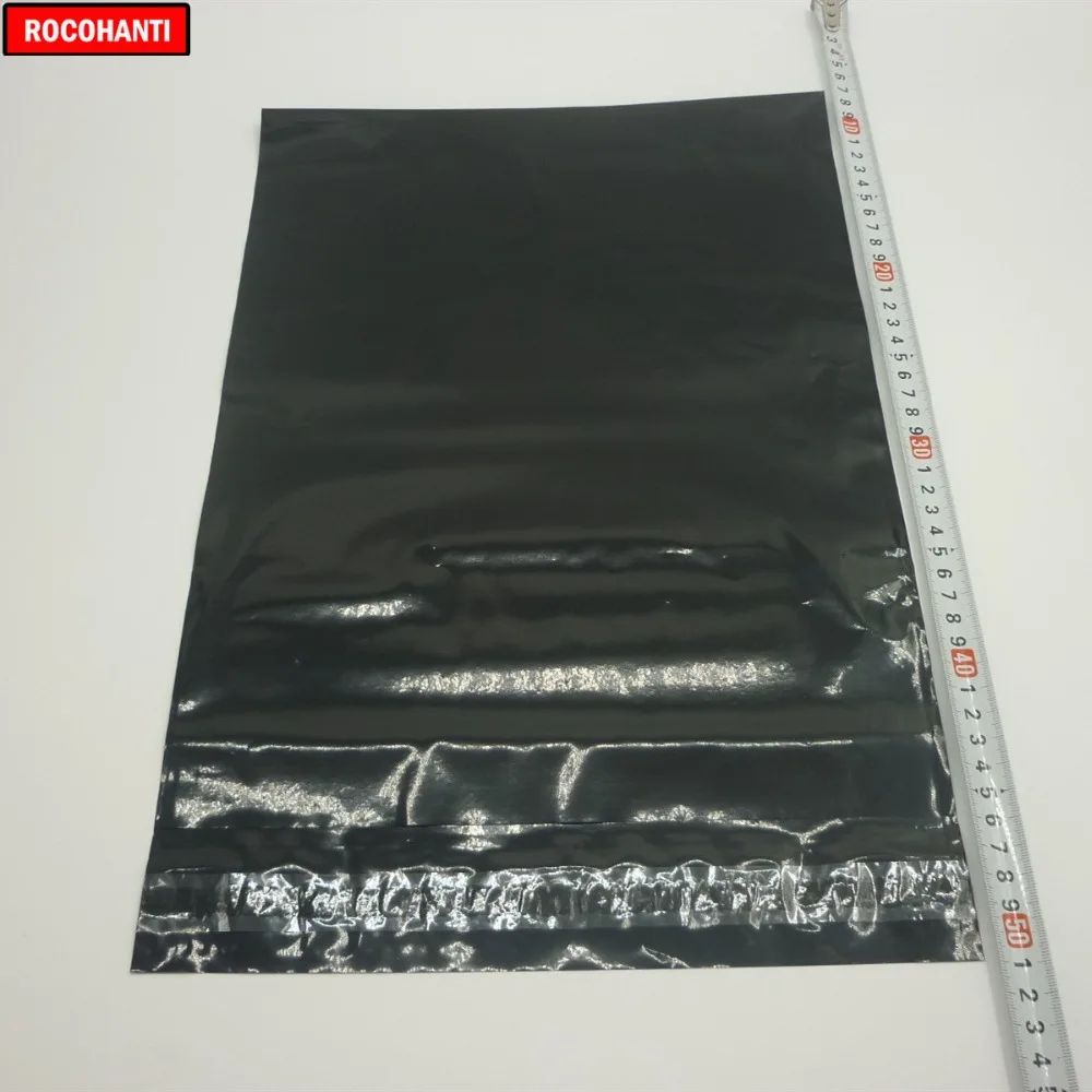 100pcs Custom Printed Matte Finish Black Shipping Bags With Logo Plastic Mail Poly Mailers Gift Package Mailing Bags for Clothes