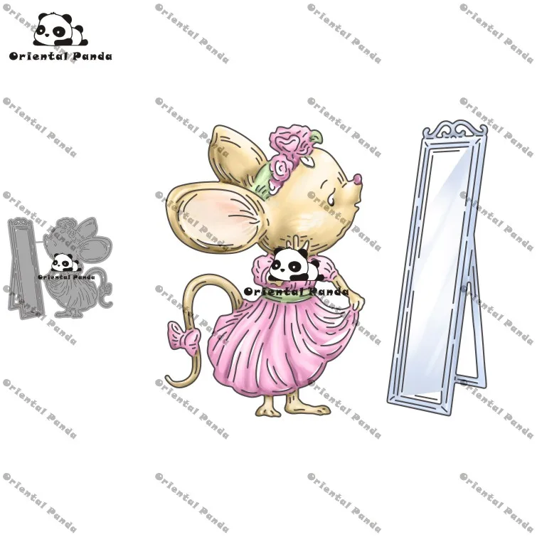 New Dies 2020 Mouse system example 1  Metal Cutting Dies diy Dies photo album cutting dies Scrapbooking Stencil Die Cuts