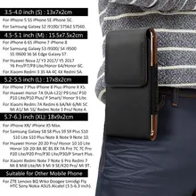 Universal Leather Phone Case for 3.5-6.3 inch Phones #3