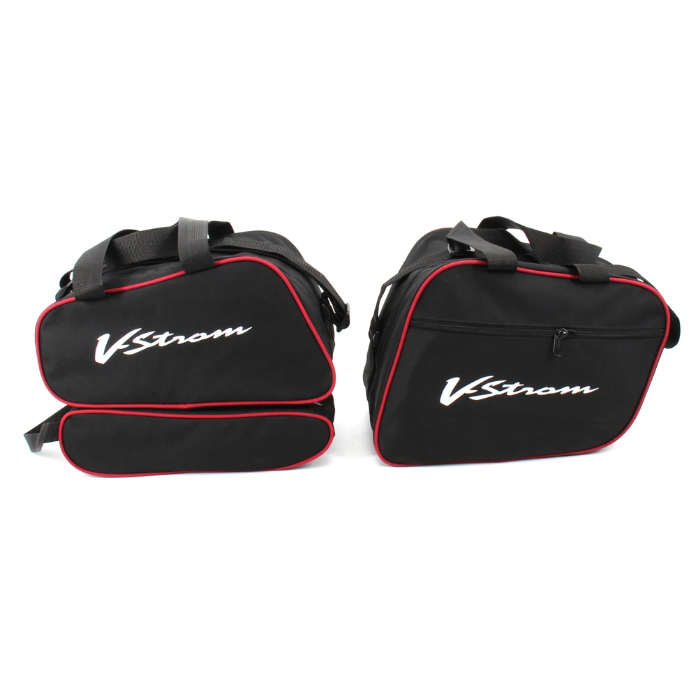 Motorcycle Saddle Bags Side Storage Luggage Bag Fork Tool Pouch For Suzuki V-STROM V STROM VSTROM 1000 Vstrom 650 DL650