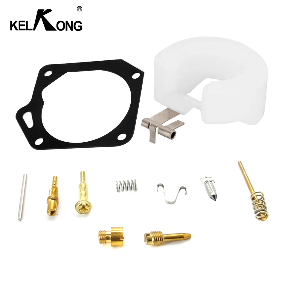 KELKONG Carburetor Rebuild Kit For PZ19 PZ19J  Repair Kit for Scooter Moped Jog50 Jog90 1E40QMB 1PE40QMB E-TON Polaris accessori