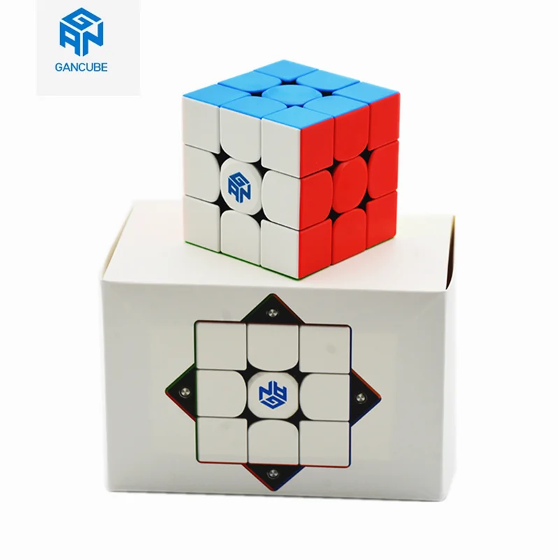 GAN 354 cube 3x3x3 magnétique professionnel compétition vitesse magique cube GAN 354 V2.0 3x3x3 aimant cubes GAN cube Cubo Magico jouets GAN 354 M cube 3x3x3 Magnetic cube game gear