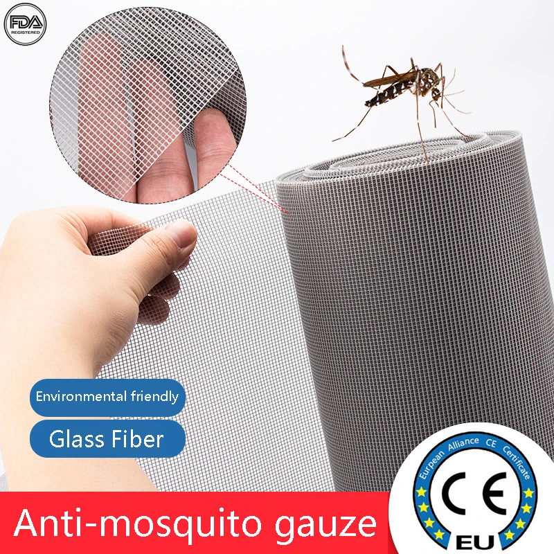 2021 Mosquito Net Wholesale Summer Must Nano Diy Large Size Anti Mosquito Mesh for Window Protect Baby & Family from Insect Net