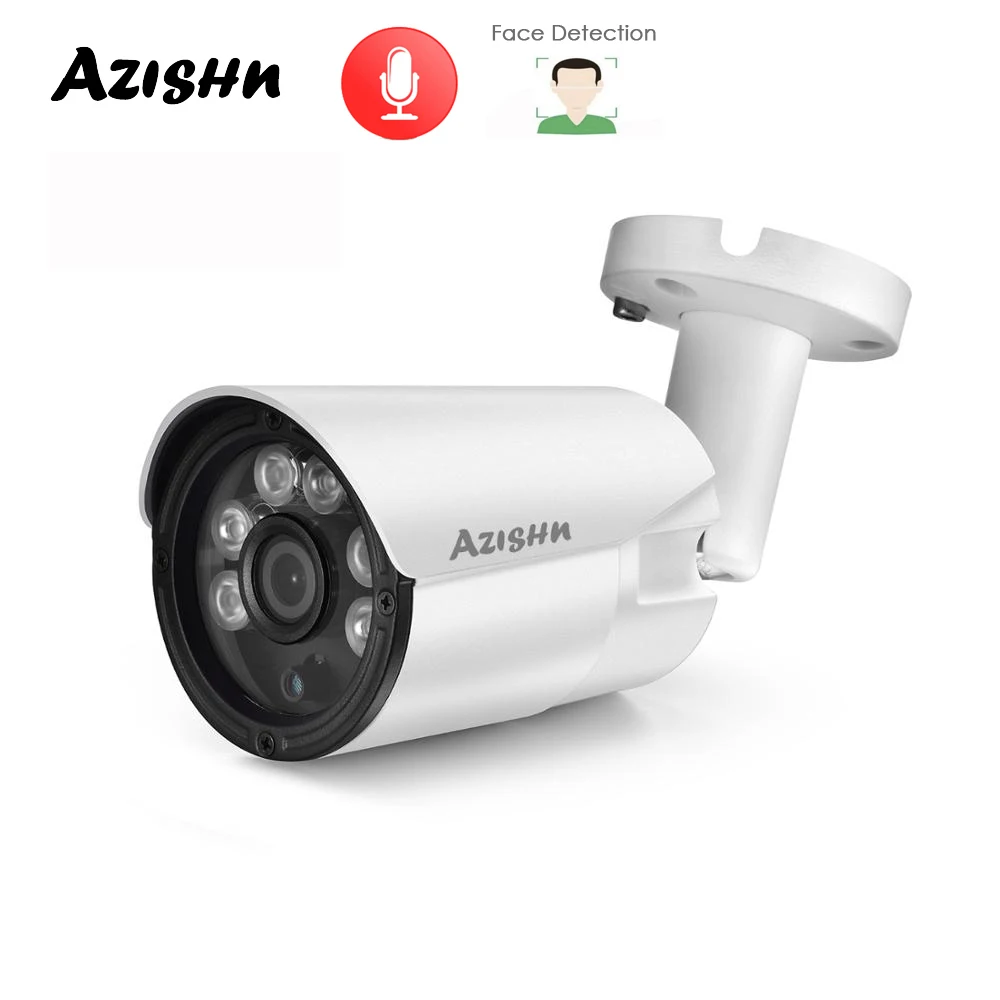 

XMEYE Wide Angle 2.8mm H.265X Security IP Camera 5MP 2880X1616 FULL HD Audio POE/DC Metal Outdoor CCTV Camera Face Detection