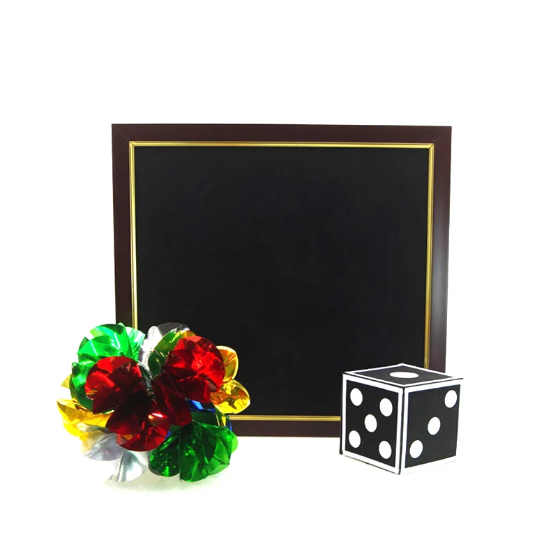 Dice To Flower - Stage Magic Tricks Magic Props Magician Illusion Gimmick Funny Gimmick Puzzle Toys