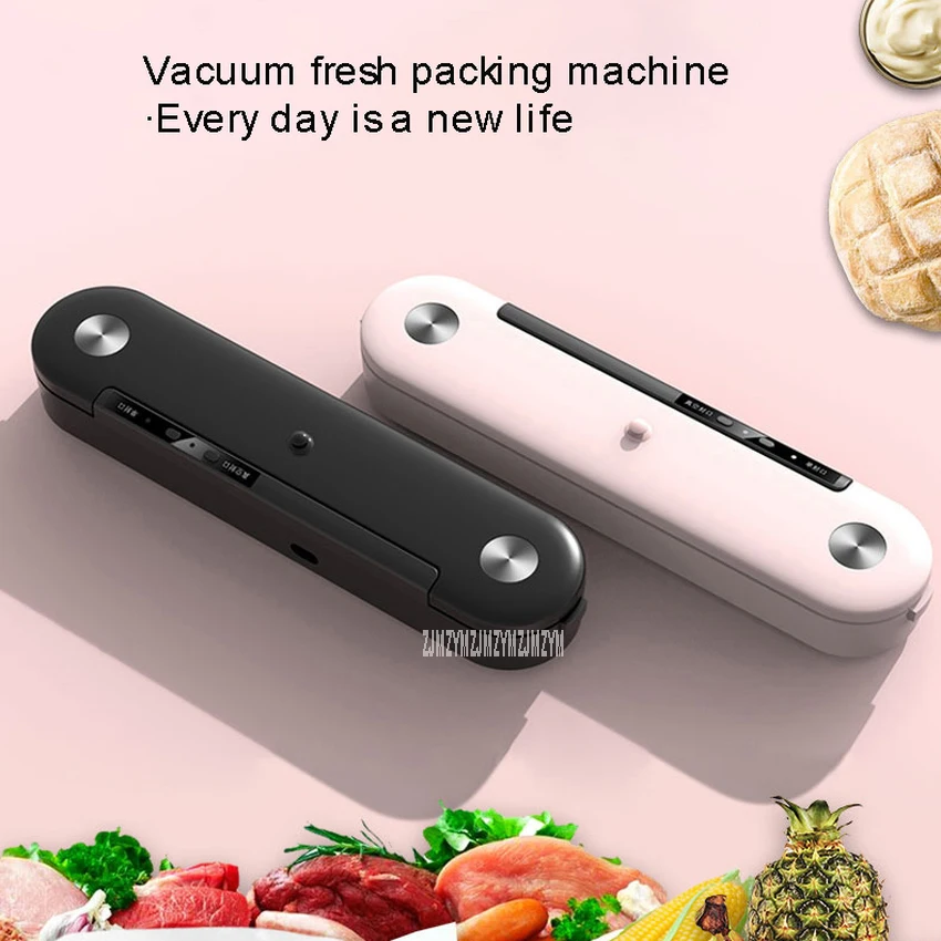 260mm Small Household Vacuum Sealing Packaging Sealer Plastic Bag Food Vacuum Sealer Kitchen Fruit Vacuum Sealing Machine