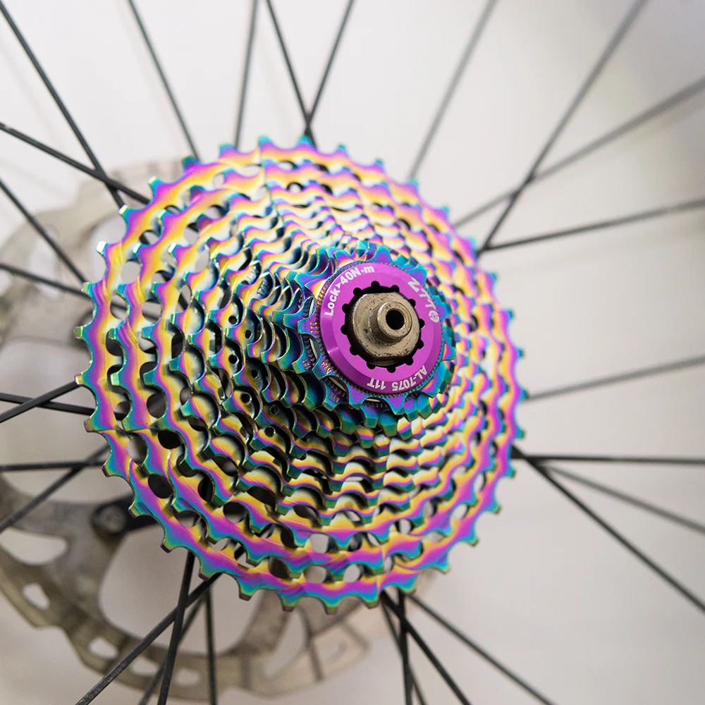 

Ultralight Road Bike 12 Speed SLR2 Cassette 11-32/34T Colorful Bicycle Flywheel Gravel Bike Freewheel Rainbow Cassette Sprocke