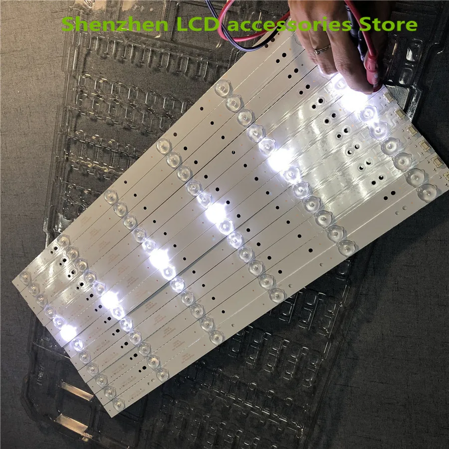 12Pieces/lot For Skyworth U50 50E366 WCD backlight strip 50E5DHR 50X5 5800-W50002-2P00 6LEDS 488MM 100%NEW
