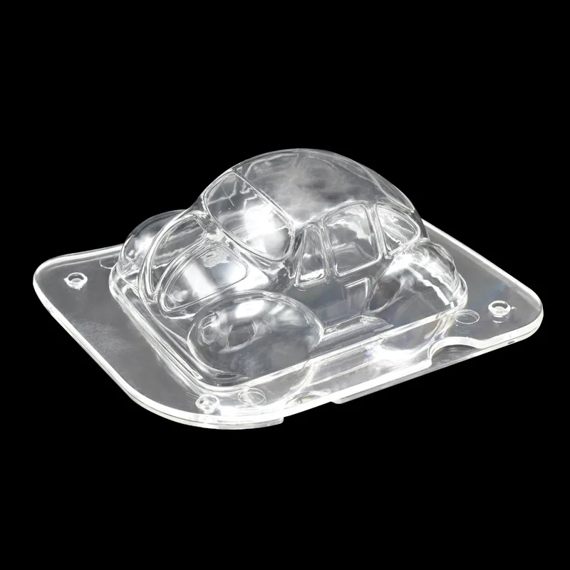 Polycarbonate Mold 3D Car Shape Polycarbonate Chocolate Moulds Chocolate Candy Bars Molds Tray Plastic Form Baking Pastry