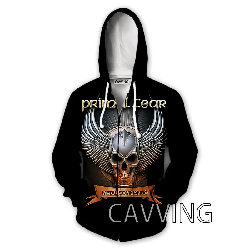 

New Fashion 3D Print Primal Fear Band Zipper Hoodies Zip Up Hooded Sweatshirts Harajuku Hoodie Hip Hop Sweatshirts