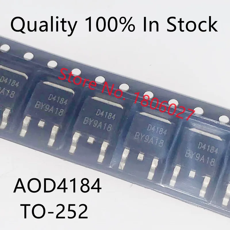 10PCS/ LOT AOD2N60 D2N60 TO-252/D4184 AOD4184/AOD407 D407/NT2955G NTD2955G/ME15N10 / AOD478 D478 /IRFR420A FR420A/AOD448 D448