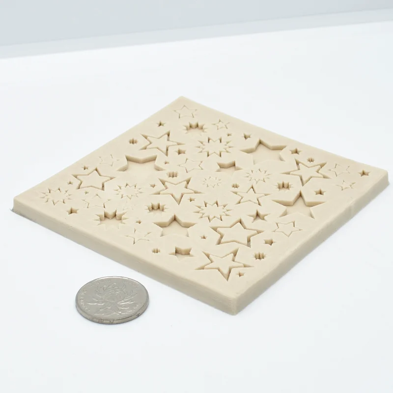 Star Silicone Mold Chocolate Dessert Lace Decoration Supplies DIY Design Cake Pastry Fondant Moulds Resin Kitchen Baking Tool