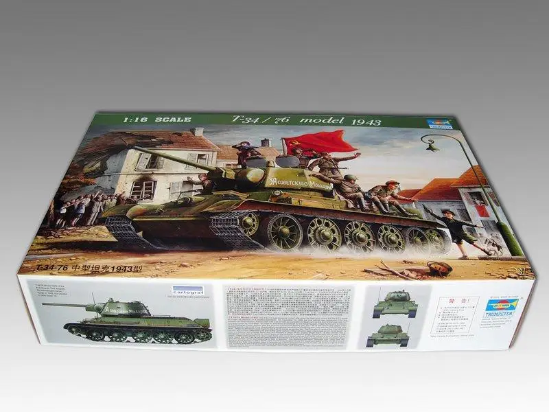 Trumpeter 00903 1:16 scale T-34-76 Medium Tank Type 1943