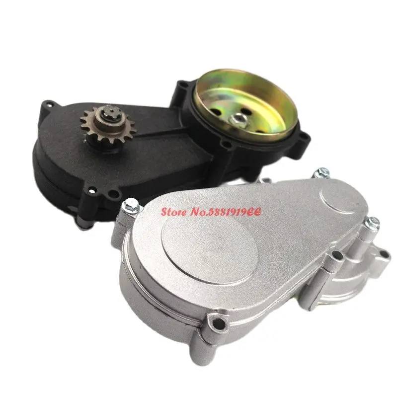 14T Mission Gearbox Gear Box For 47cc 49cc 2-Stroke Clutch Mini Pocket Bike High Performance Aluminum Alloy