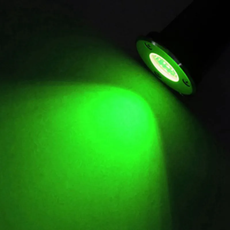 Nuevo 1w / 3w / 5w / 6w / 7w / 9w / 12w / 15w / 18w LED suelo de jardín al aire libre lámpara enterrada subterránea Spot