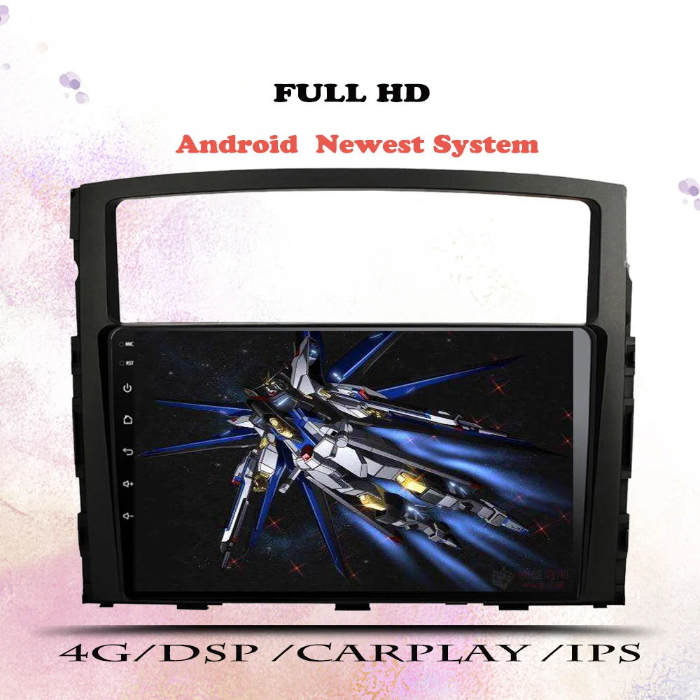 

8G+256G Android 13 for Mitsubishi PAJERO 4 2006 - 2014 Car Radio Multimedia Video Player Navigation GPS 2 din dvd Tape Recorder