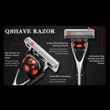 Black Spider Man Manual Razor with Trimmer #5