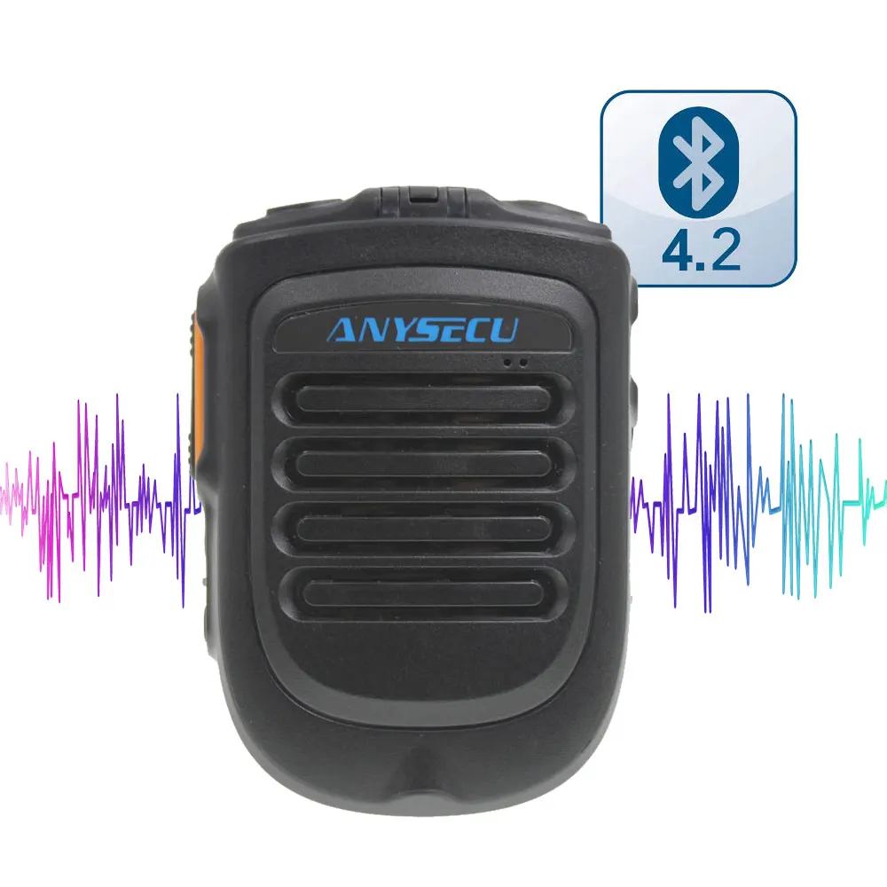 Wireless PTT Bluetooth Handsfree Speaker B01 Microphone for POC Android Network Radio Walkie Talkie Phone Work With Zello PTT image 3