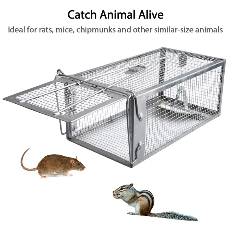 Mouse Rat Trap Cage Live Animal Pest Rodent Mouse Control Bait Catch mouse trap cockroach killer mouse trap rat trap  fly trap