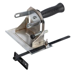 45° / 90° / 180° Adjustable Cutting Depth Positioning Bracket Slotting Base Stand for Universal 100MM Angle Grinder