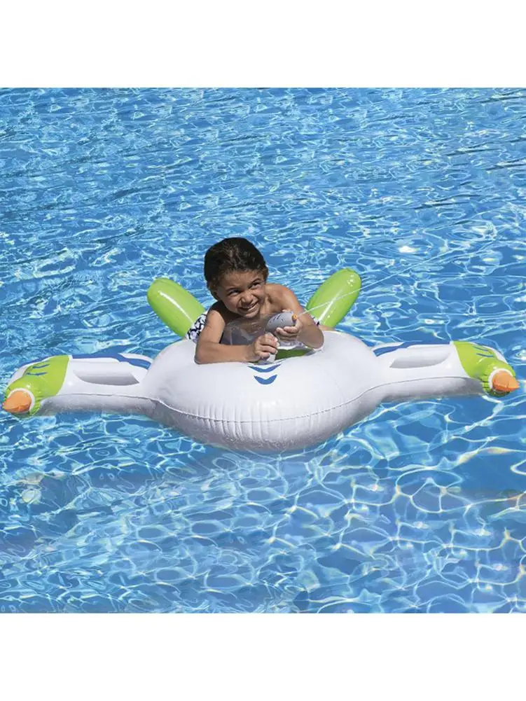 Lazy child Flugzeug Fahrer Pool Float aufblasbares Pool Schwimm spielzeug für Party Meer Schwimm ring Pool Party Spielzeug zum Schwimmen