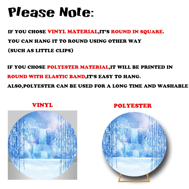 Sensfun Pure Light Pink Baby Shower Round Circle Backdrop For Photography Girs Newborn 1st Birthday Party Backgrounds Photocall