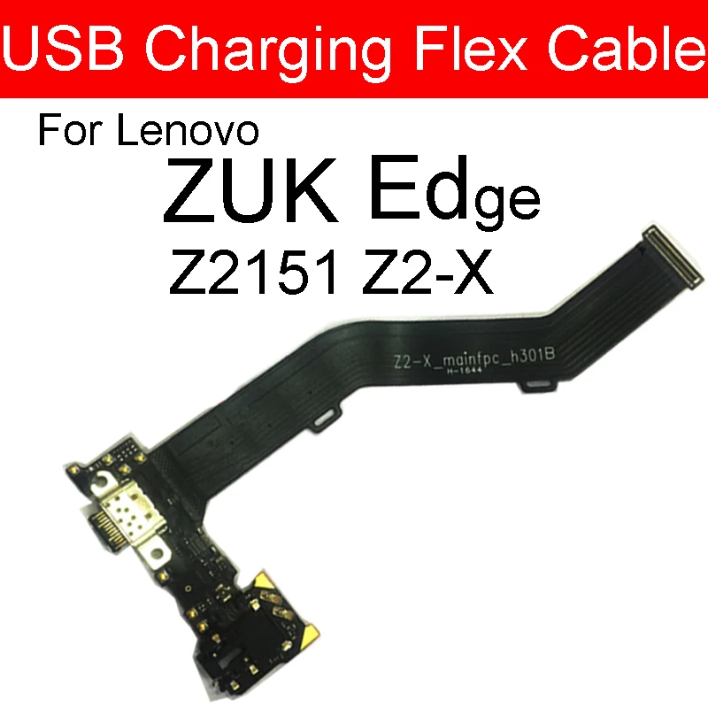 

For Lenovo ZUK Edge Z2_X Z2151 USB Charging Jack Port Flex Cable With Earphone Port For Lenovo ZUK Edge Z2_X Replacement Parts