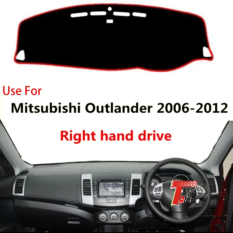 

TAIJS Factory Protective Polyester Fibre Car Dashboard Cover For Mitsubishi Outlander 2006 2007 2008 09 10 1112 Right Hand drive