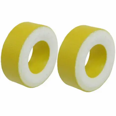 5Pieces Yellow White Iron Core 27mm x 14mm x 11mm Ferrite Rings Toroid