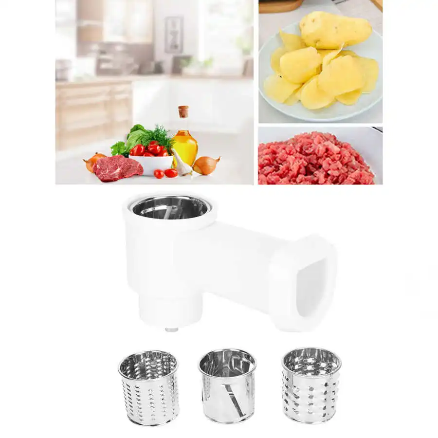 Meat Grinder Outlet Cutter Head Kit Kitchen Blender Accessory Parts for 5# Vegetable Chopper Food Grinder Attachment