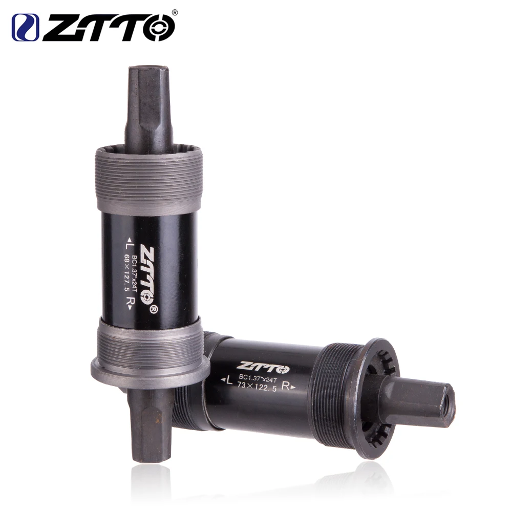 

Bike Bicycle BB BSA Bottom Bracket 111 113.5 122.5mm Quare Hole Crank Axis bicycle parts for Square Tapered Crankset