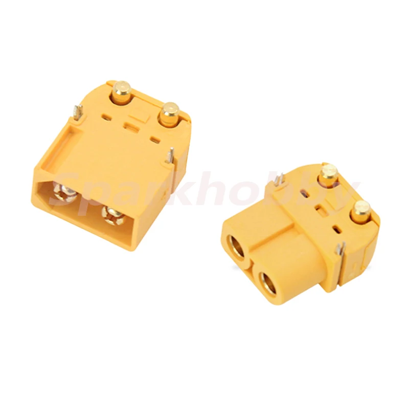 10PCS AMASS XT60PW plug connector Horizontal model Lipo battery Male Female connector PCB board plug For RC Battery Quadcopter