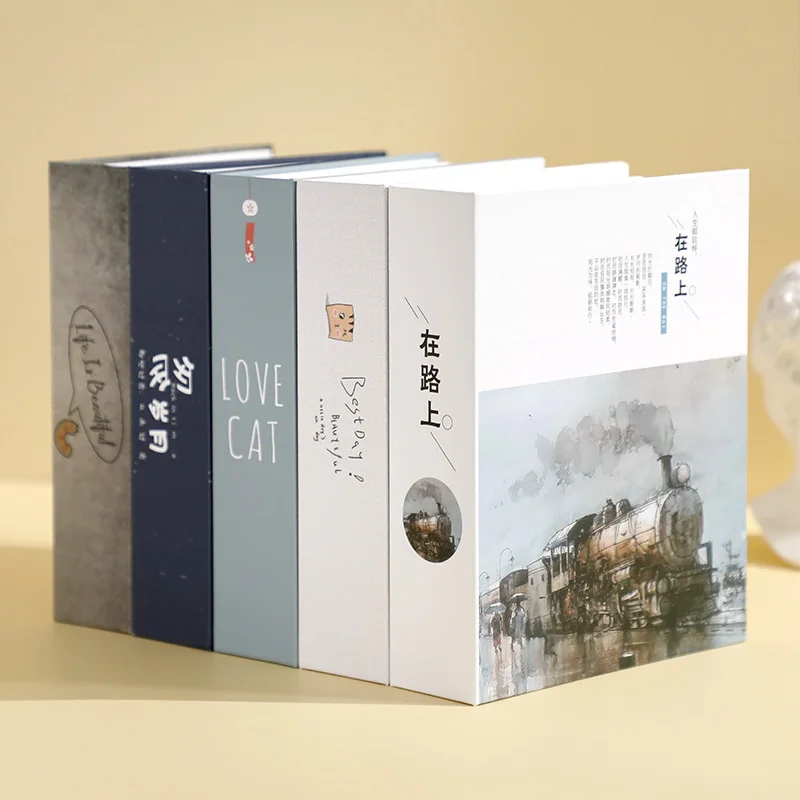 

6 Inch 100 Sheets Interstitial Family Photo Album Commemorative Gift Album Vertical Photo Storage Album Photo Large-capacity